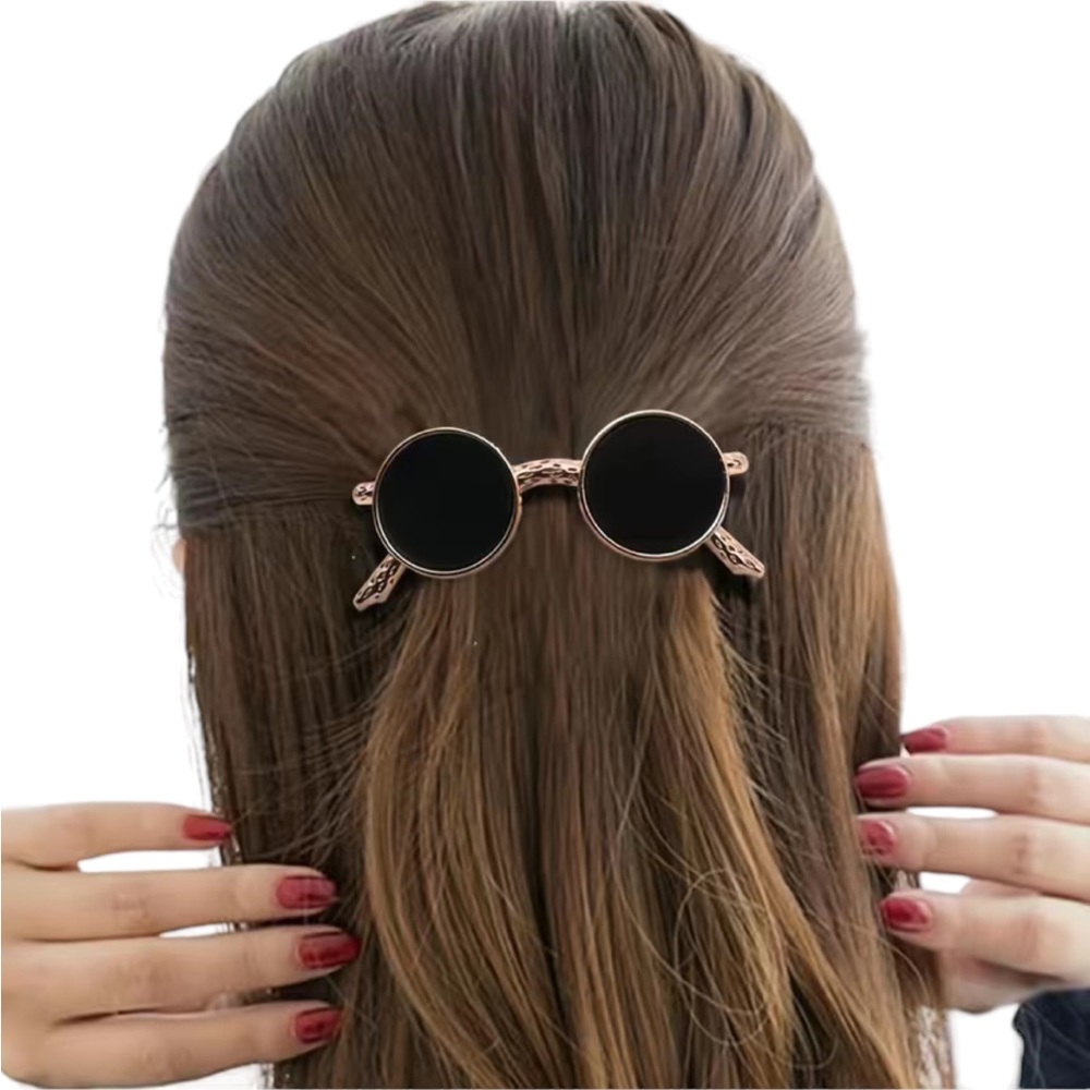 Rose Gold Sunglasses Hair Barrette Accessory